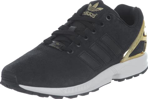 adidas schuhe flux schwarz gold|Zx Flux .